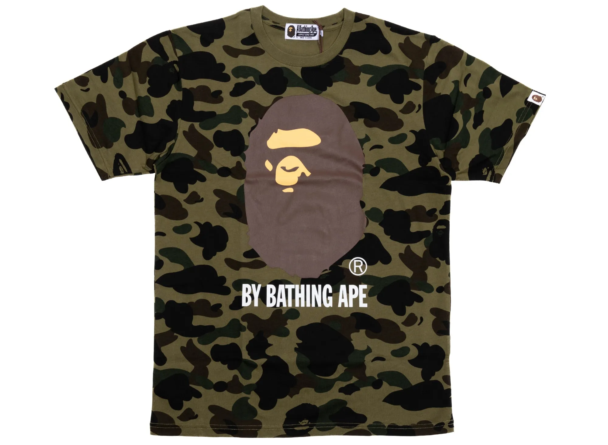 A Bathing Ape 1st Camo by Bathing Ape Tee in Green