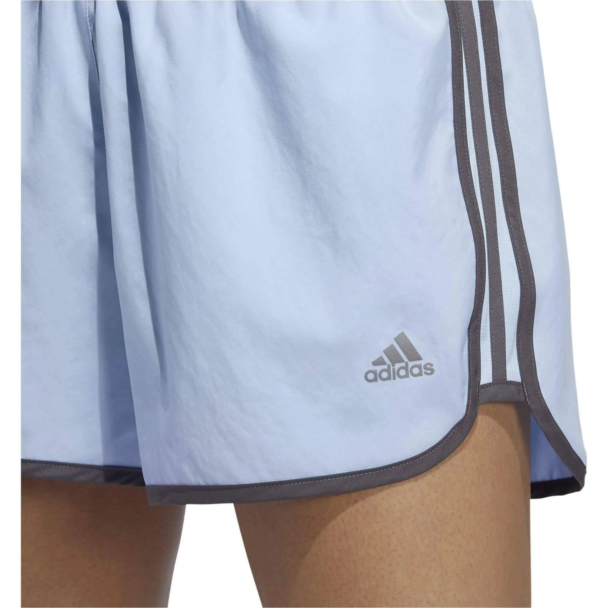 adidas 3 Inch Marathon 20 Womens Running Shorts - Blue