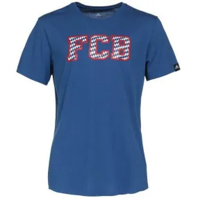 Adidas FC Bayern Munich Mens Blue T-Shirt