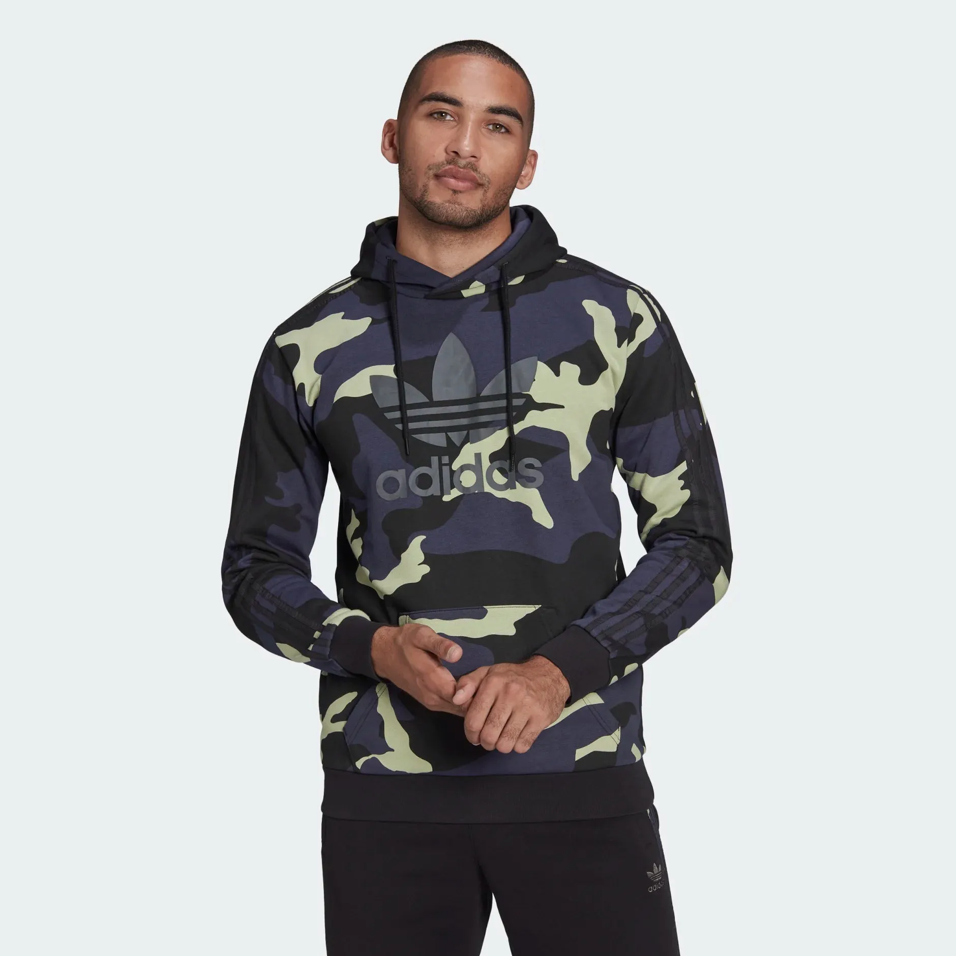 Adidas Men's Trefoil Camo Hoodie HF4882