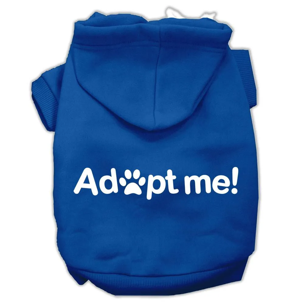 Adopt Me Screen Print Pet Hoodies Blue Size Med (12)