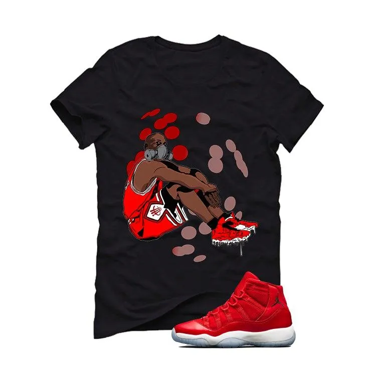 Air Jordan 11 Gym Red "Win Like '96"  Black T (MELTDOWN)