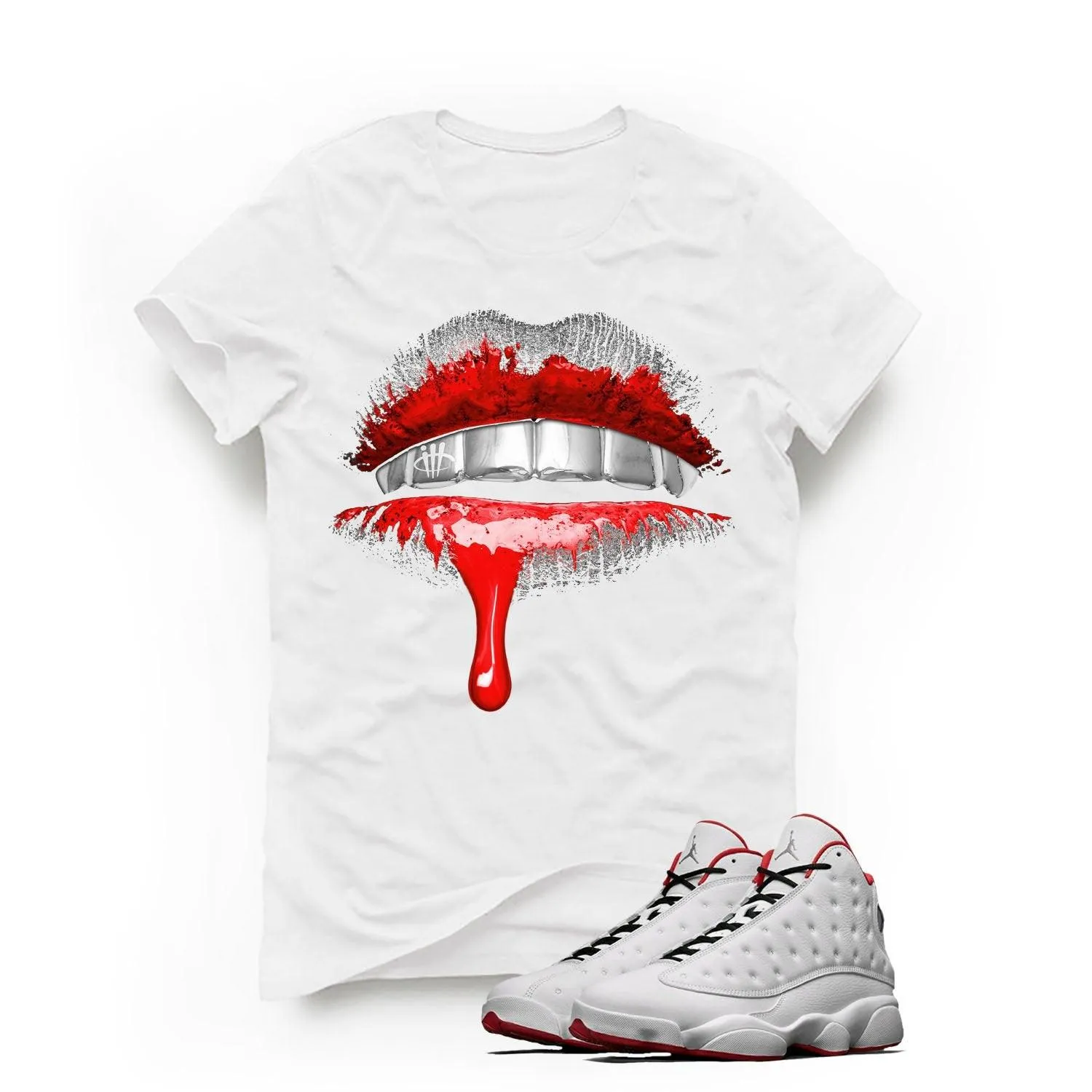 Air Jordan 13 "History of Flight" White T (Lips)