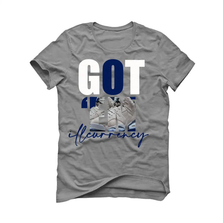 Air Jordan 6 "Georgetown" Grey T-Shirt (Got Em)