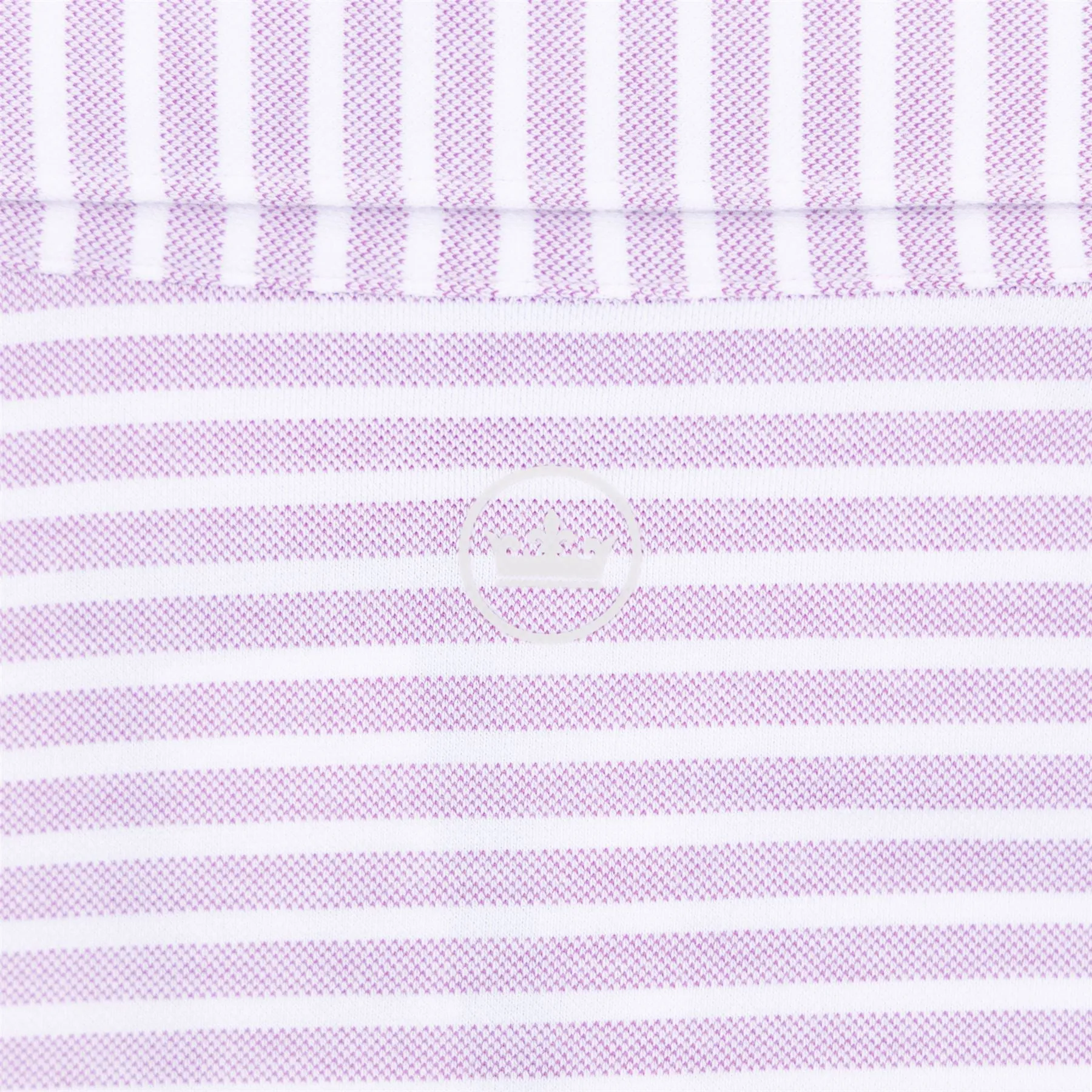 Albatross Tailored Fit Cotton Pique Polo Valencia Pink - SS24