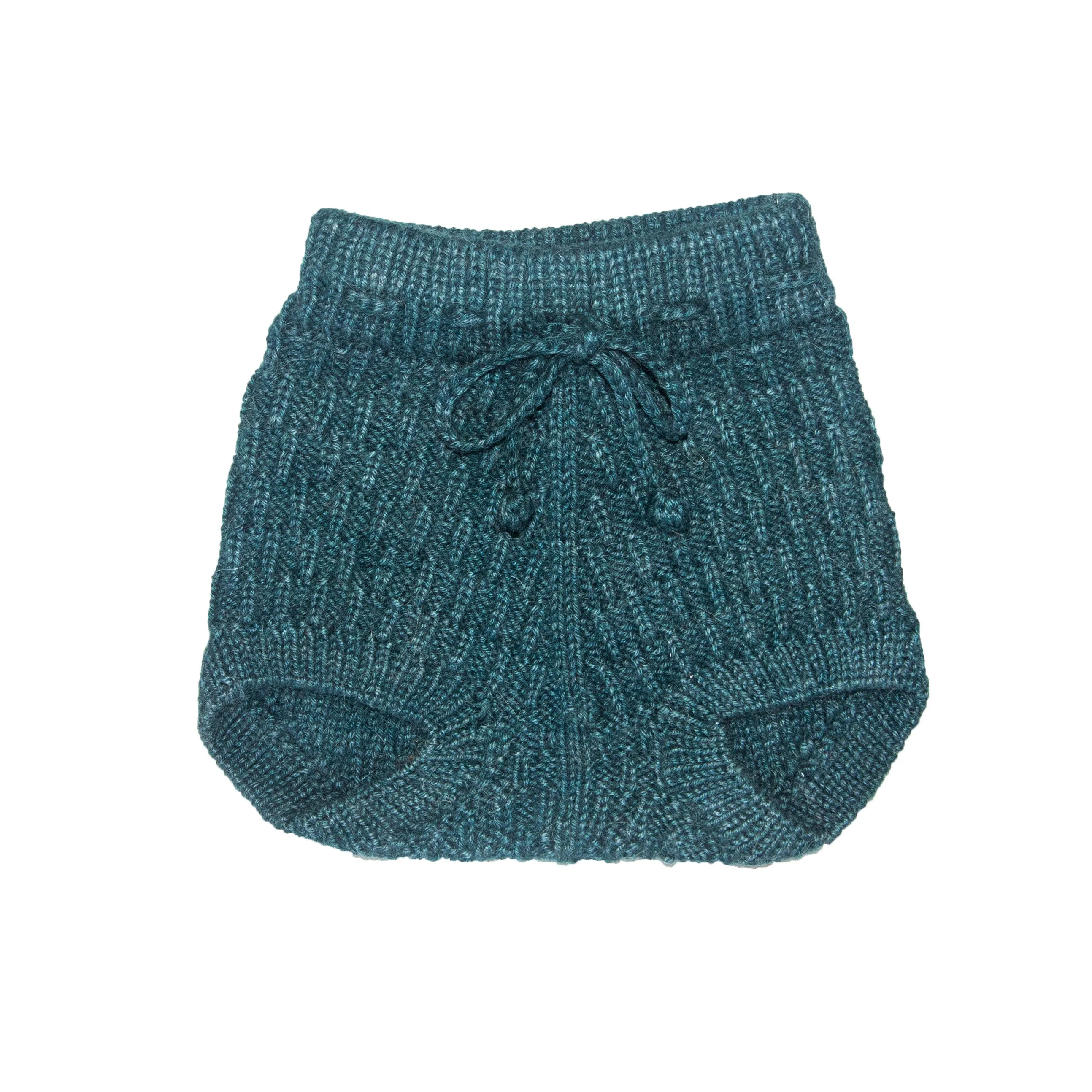 Alpaca Caterpillar Shorts - Plant Dyed