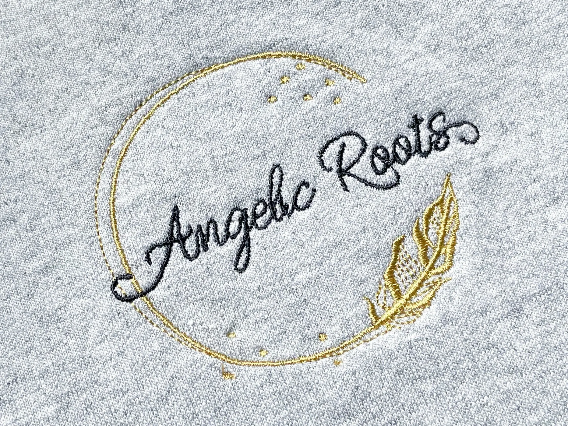 Angelic Roots Hooded Sweatshirt || Black or Gray