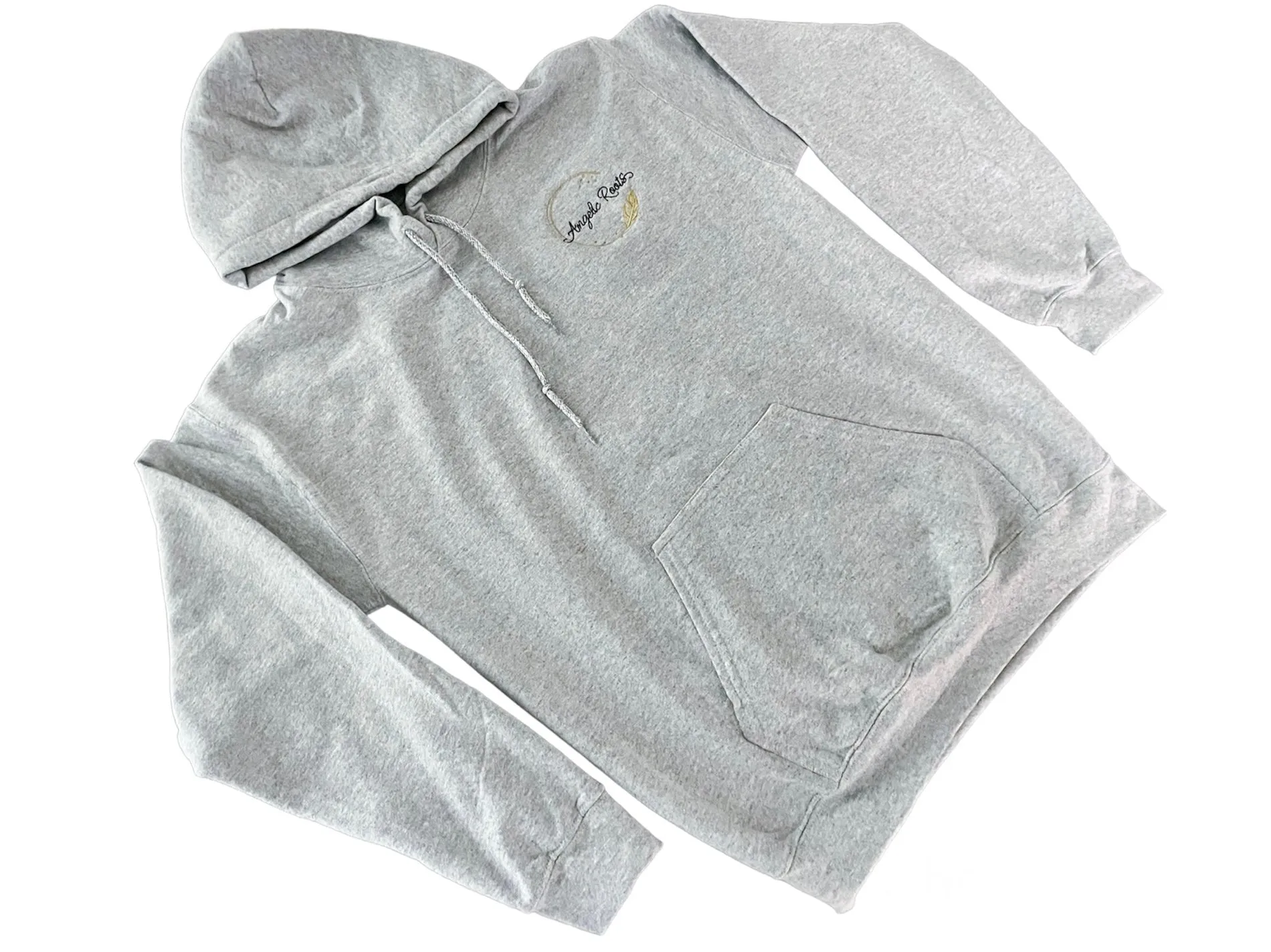 Angelic Roots Hooded Sweatshirt || Black or Gray