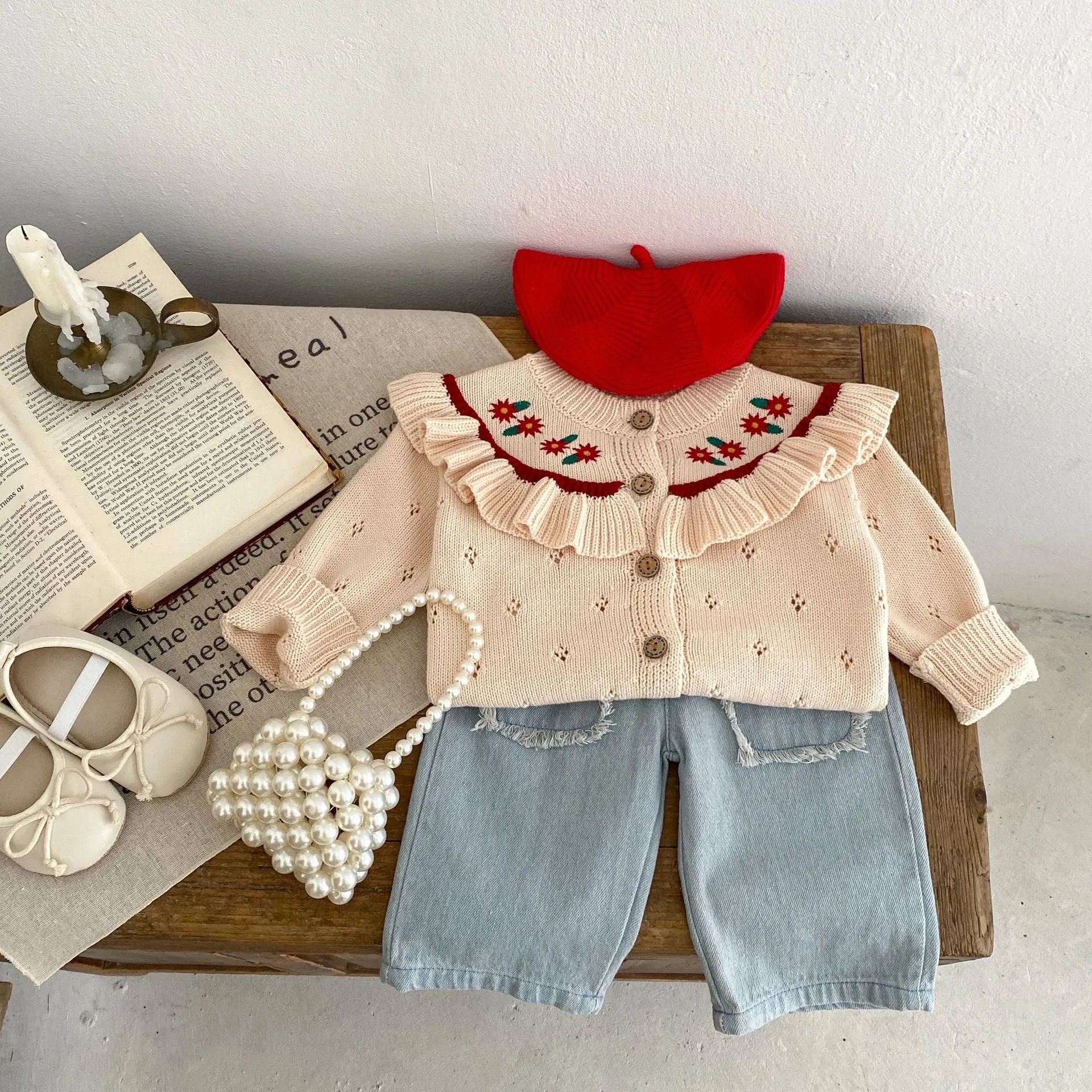 Baby Kid Unisex Solid Color Jeans Wholesale 230828276