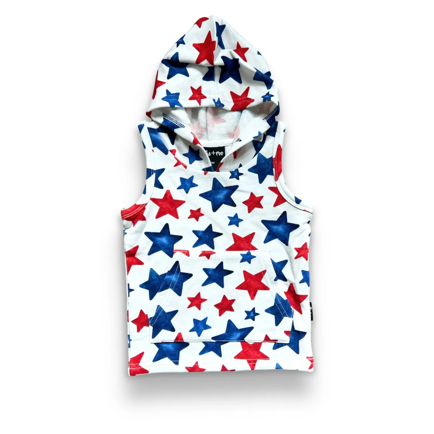 BAMBOO HOODIE TANK- Stars