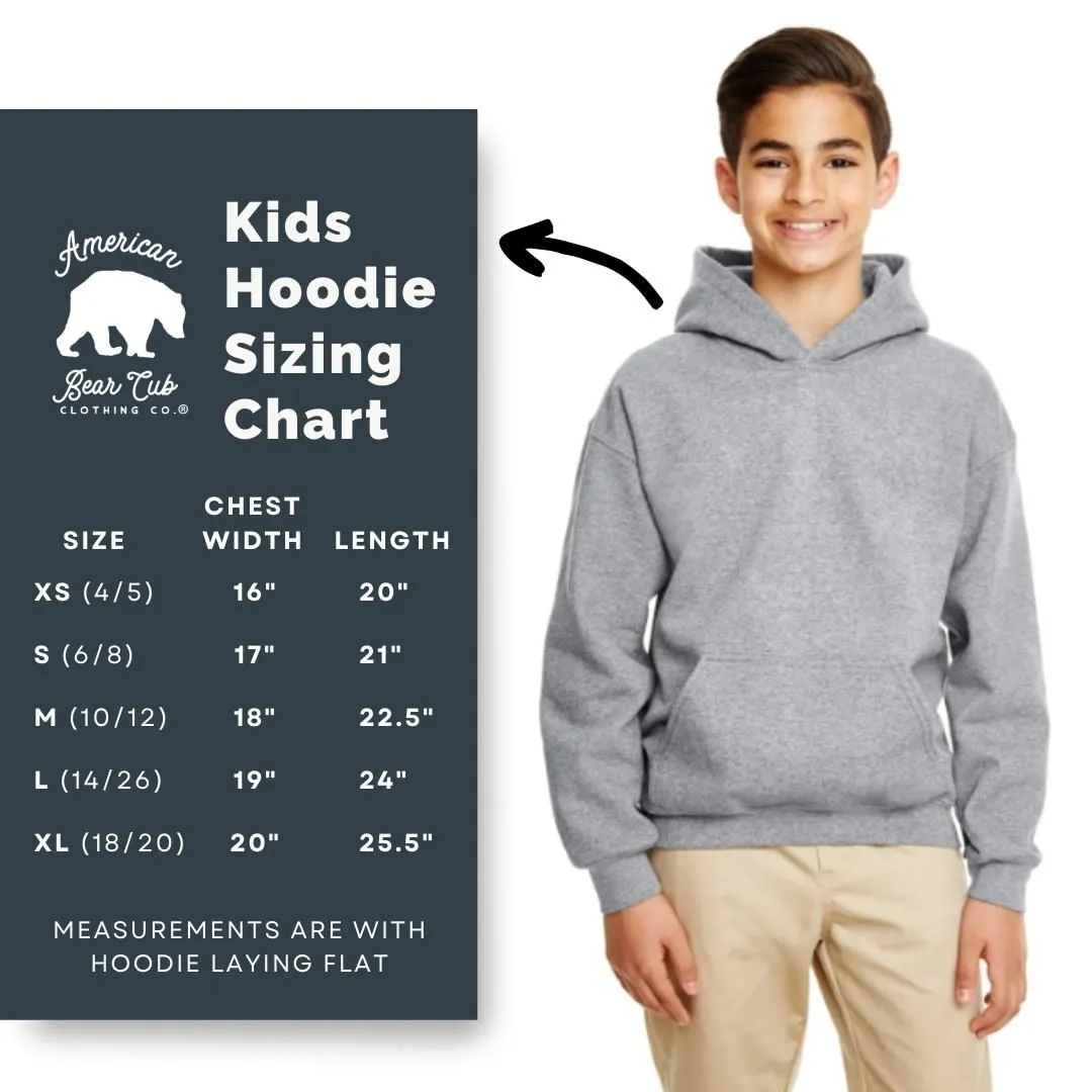 Bigfoot Winter Kids Hoodies - light or dark Artwork