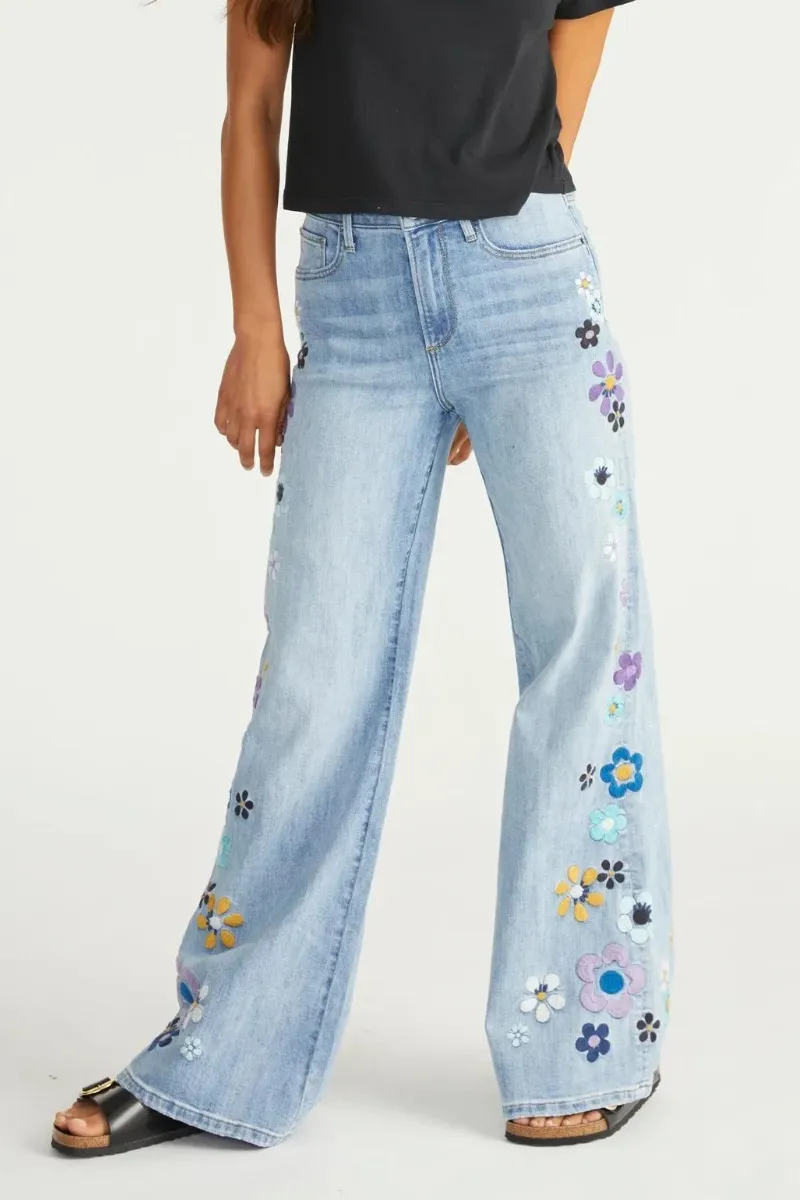 Boogie Nights Wide Leg Jeans