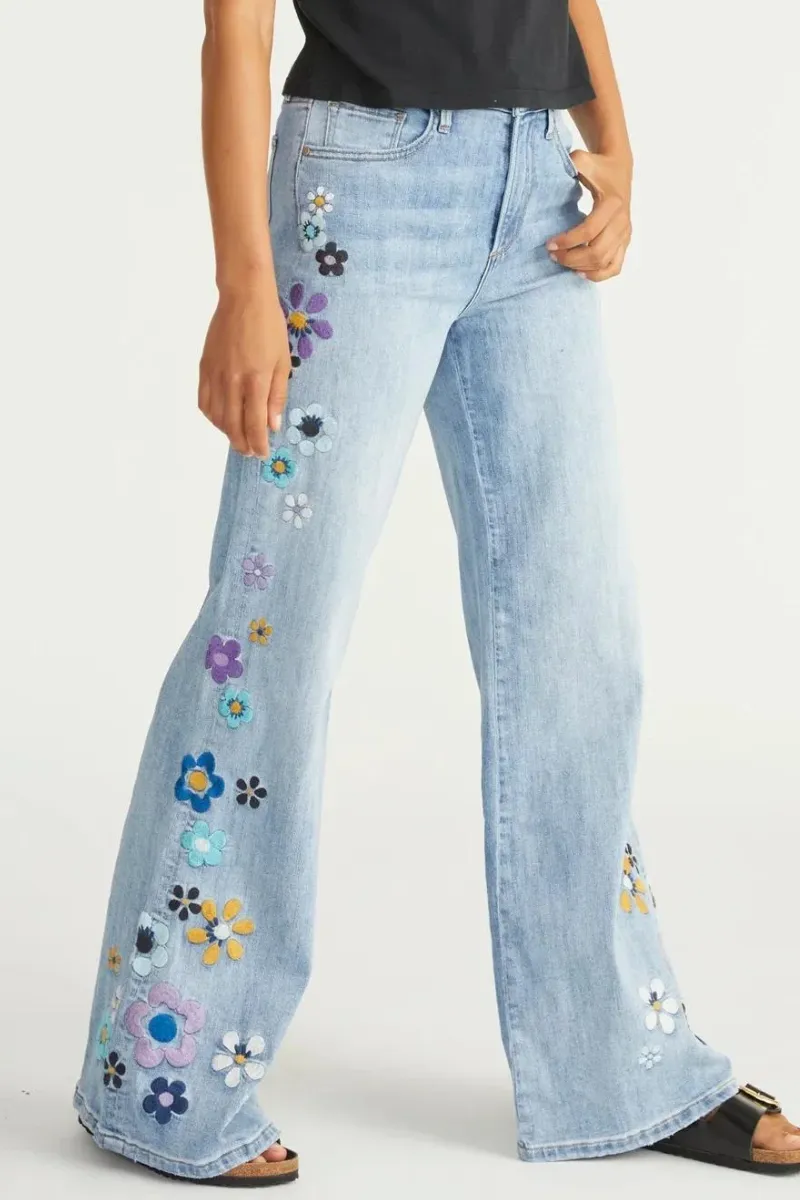 Boogie Nights Wide Leg Jeans