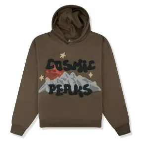 Broken Planet Cosmic Peaks Cinder Brown Hoodie