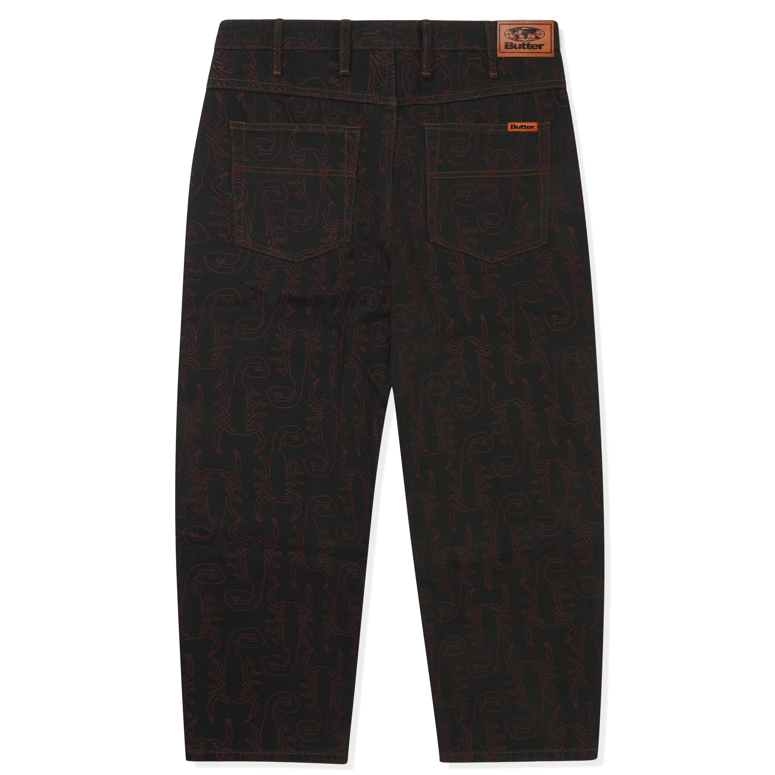 Butter Goods Scorpion Denim Jeans Washed Black