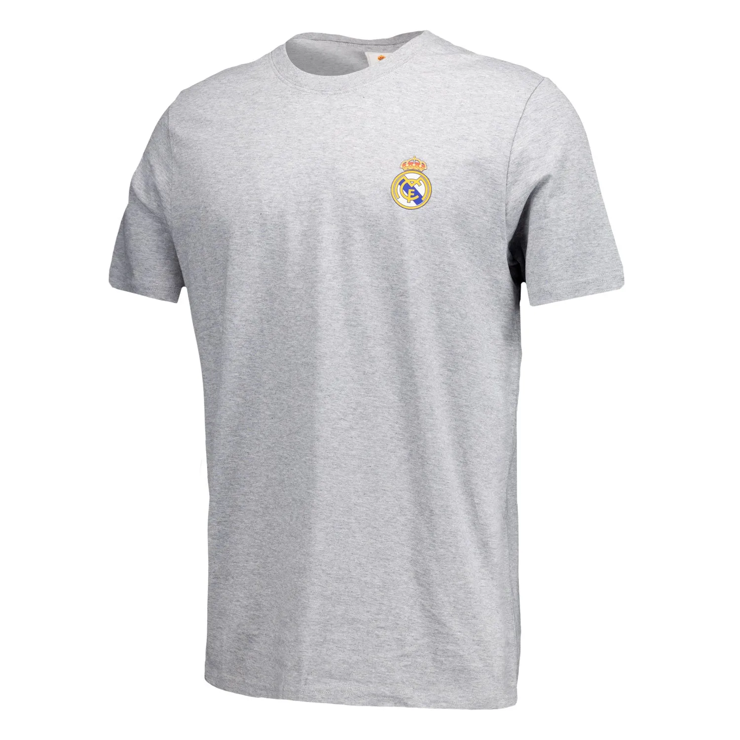 Camiseta Gris Hombre ECO Essentials Real Madrid Escudo Color