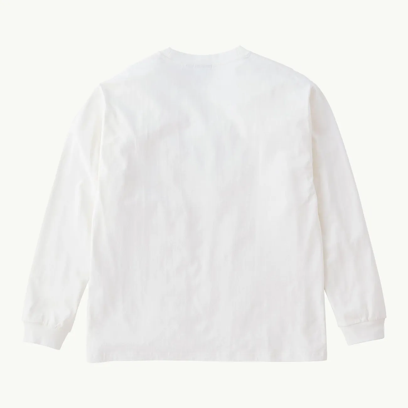 CANOE LS TEE WHITE