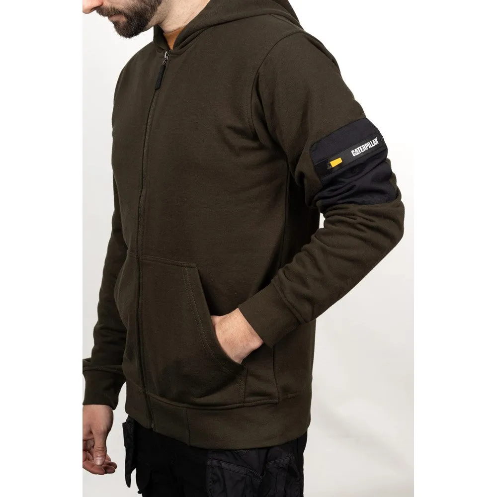 Caterpillar Loopback Full Zip Hoodie