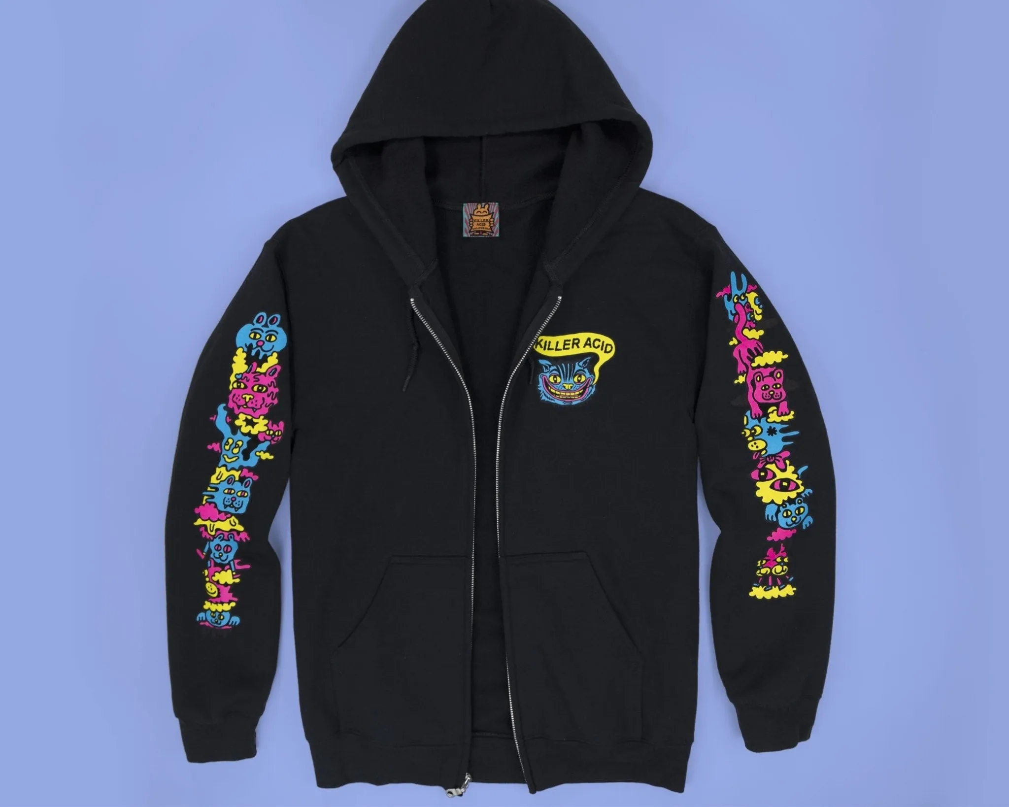 Cheshire Cat Zip Up Hoodie