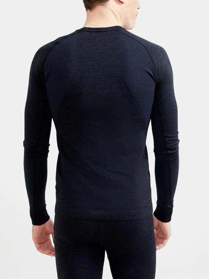 Craft Men's Core Dry Active Comfort LS Tee Black SS24