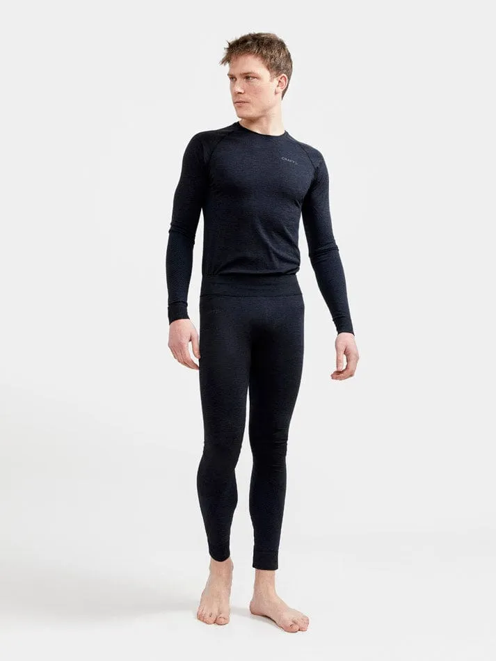 Craft Men's Core Dry Active Comfort LS Tee Black SS24