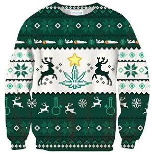 Dank Master Reindeer Christmas Sweatshirt