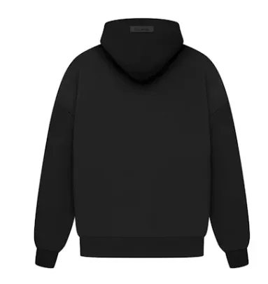 FEAR OF GOD ARCH LOGO HOODIE JET BLACK