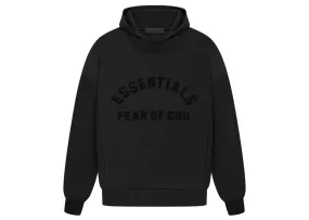 FEAR OF GOD ARCH LOGO HOODIE JET BLACK