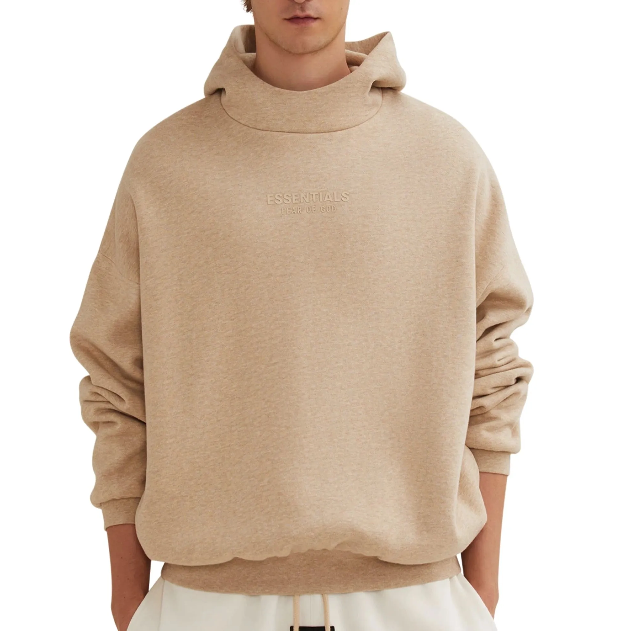 Fear Of God Essentials Gold Heather Hoodie (FW23)