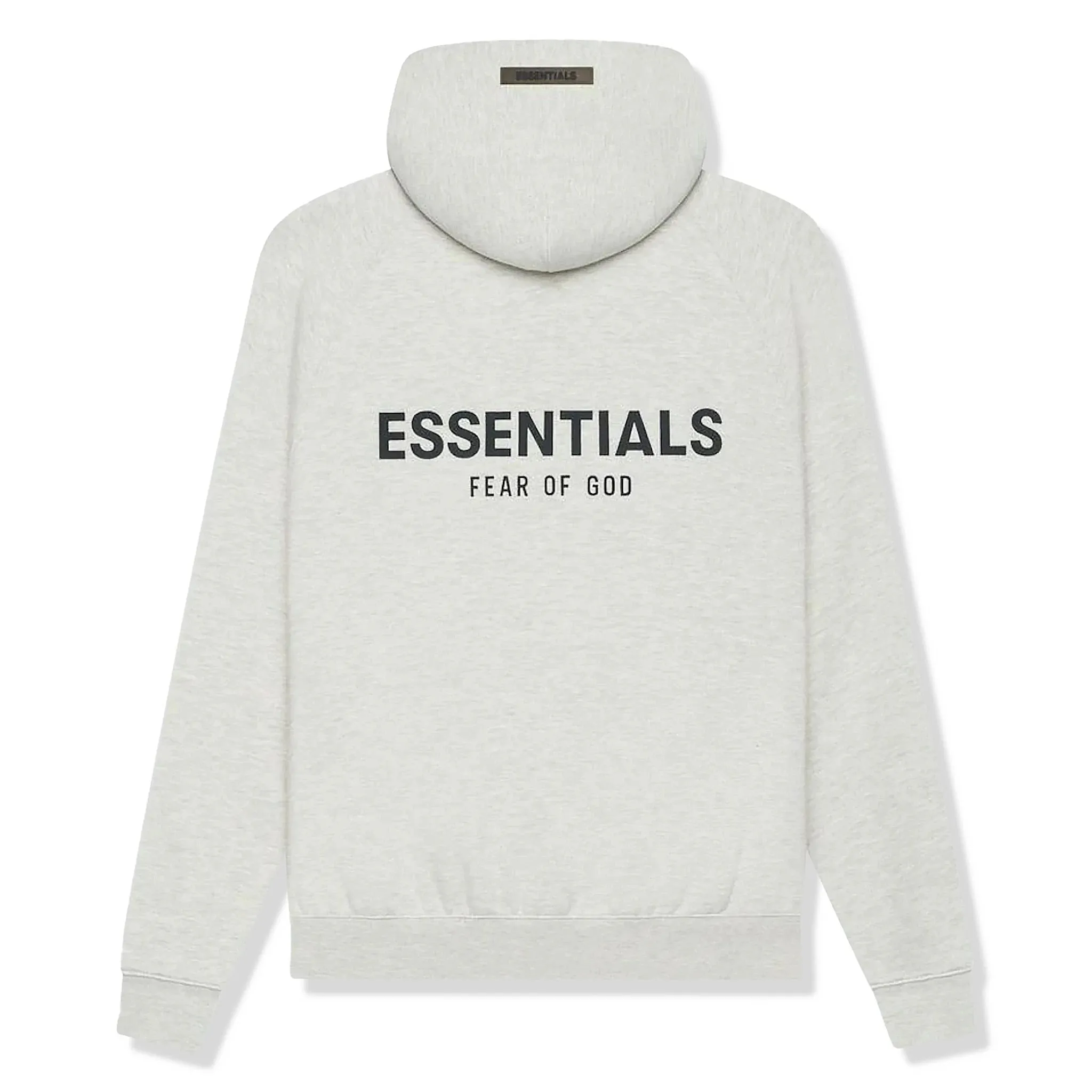 Fear Of God Essentials Light Heather Oatmeal Hoodie (SS21)