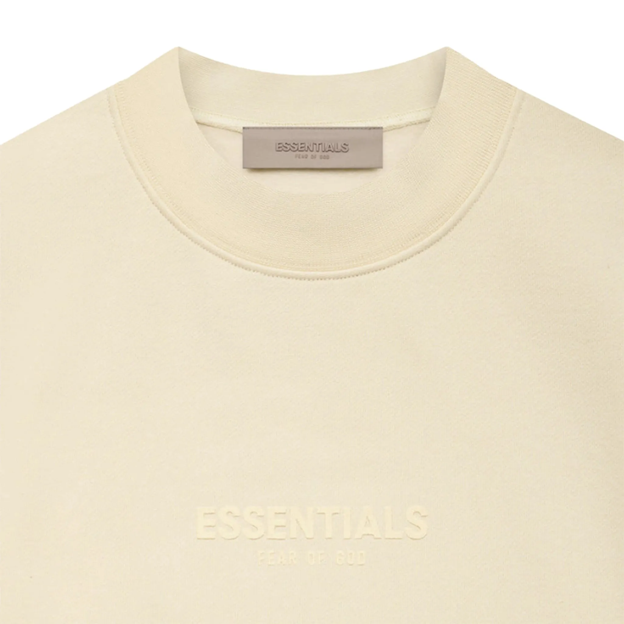 Fear Of God Essentials Relaxed Egg Shell Crewneck