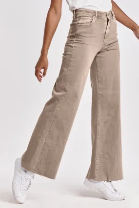 Fiona Mid Rise Wide Leg Jeans