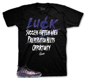 Foamposite Eggplant Luck Shirt