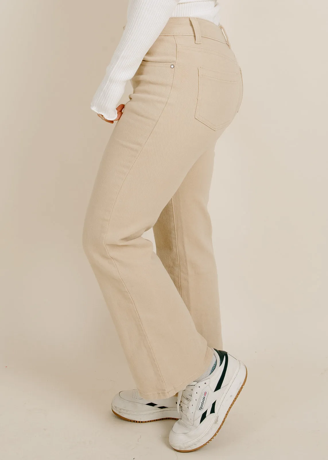 Freya Jeans - Beige