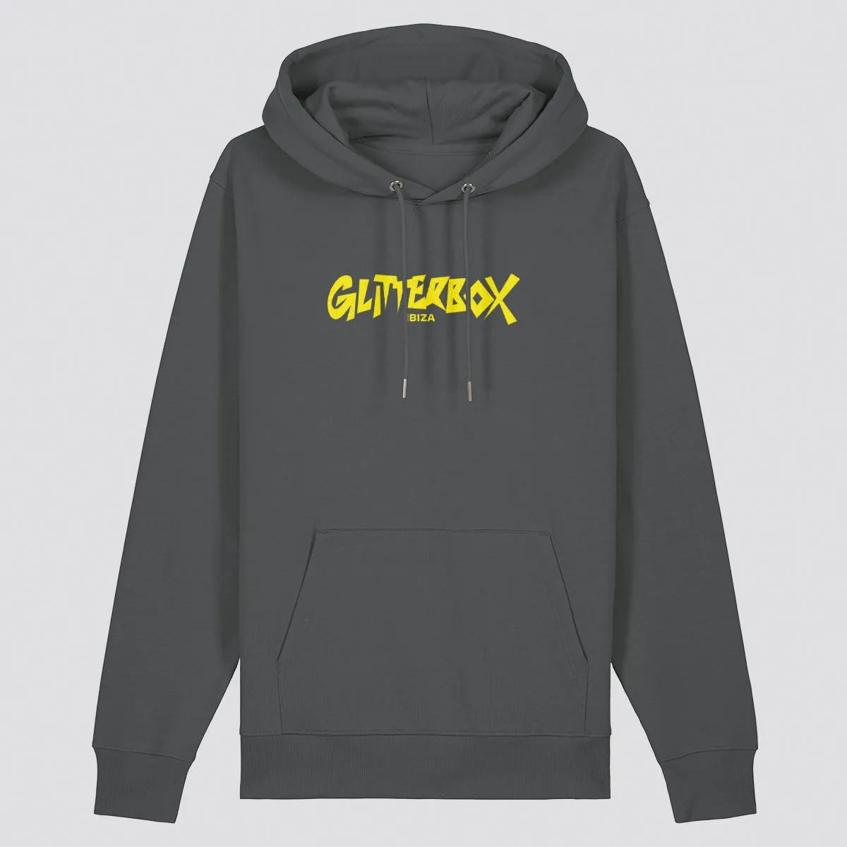 Glitterbox Yellow Choppy Logo Hoodie