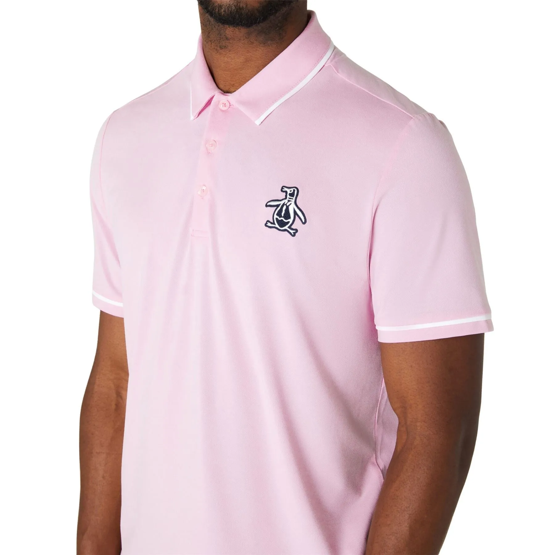 Heritage Oversize Pete Logo Polo Gelato Pink - SS24