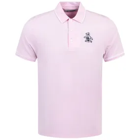 Heritage Oversize Pete Logo Polo Gelato Pink - SS24