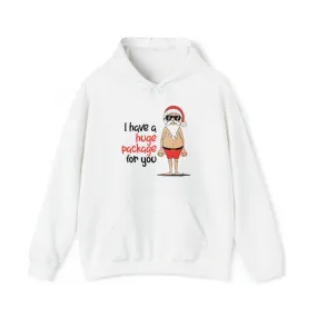 I Have A Huge Package For You Hooded Sweatshirt