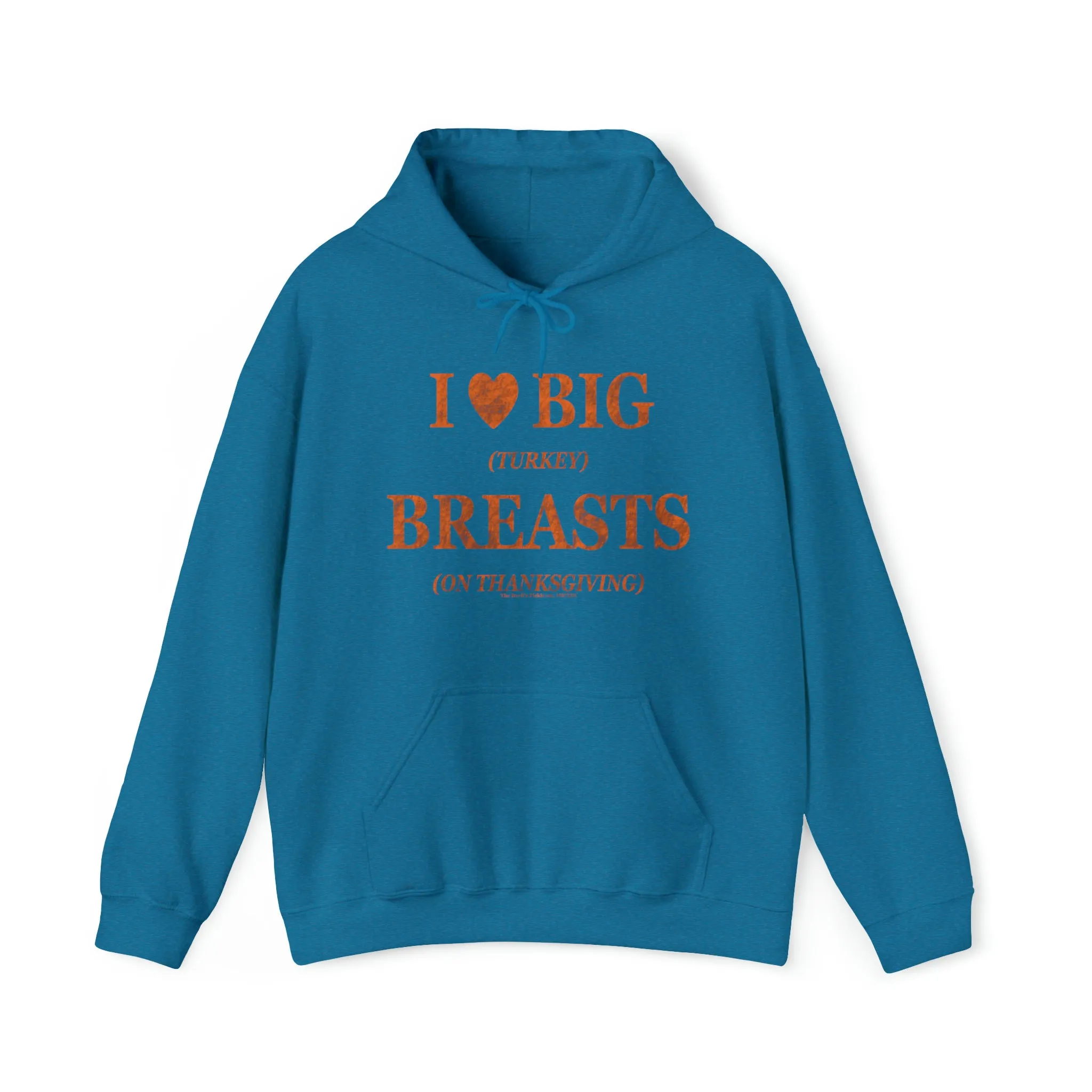 I Heart Big Breasts Hooded Sweatshirt