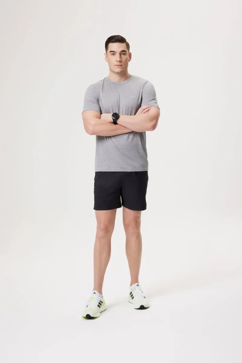 INSPORT MEN'S CLASSIC RUN GREY TEE