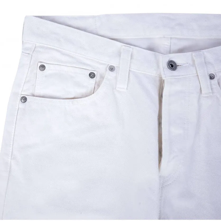 Iron Heart IH-777-WT 13.5oz Cotton Twill Slim Tapered Cut Trousers White