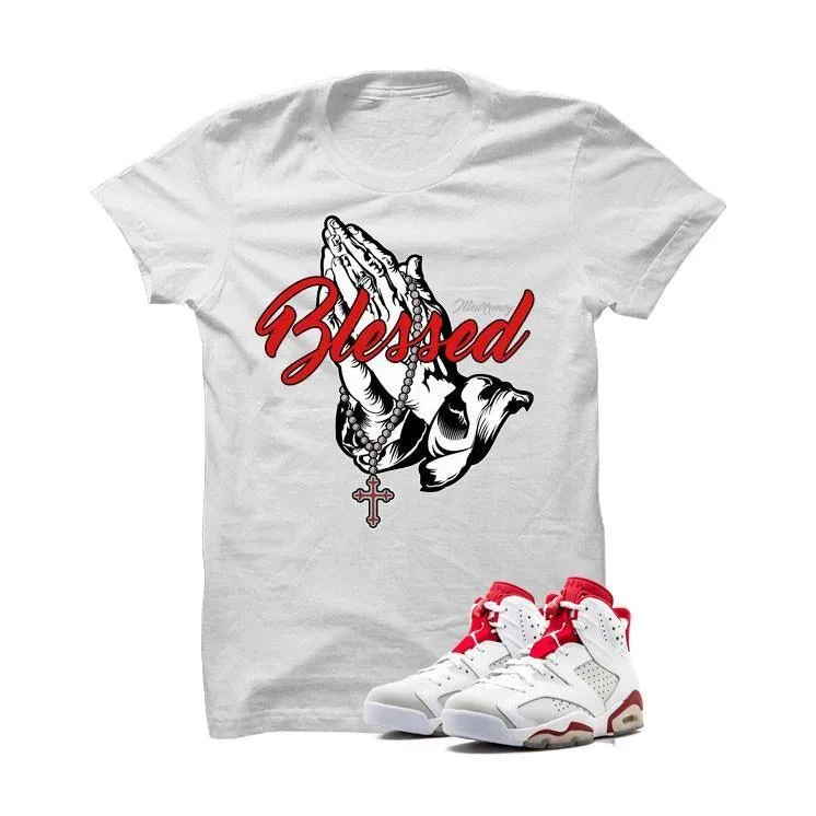 Jordan 6 Alternate White T Shirt (Blessed)