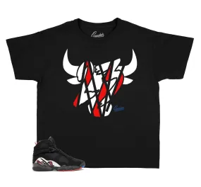 Kids Playoffs 8 Shirt -Bully - Black