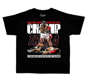 Kids Raging Bull 5 Shirt - Trilla - Black