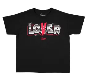 Kids Red Thunder 4 Shirt - Lover - Black