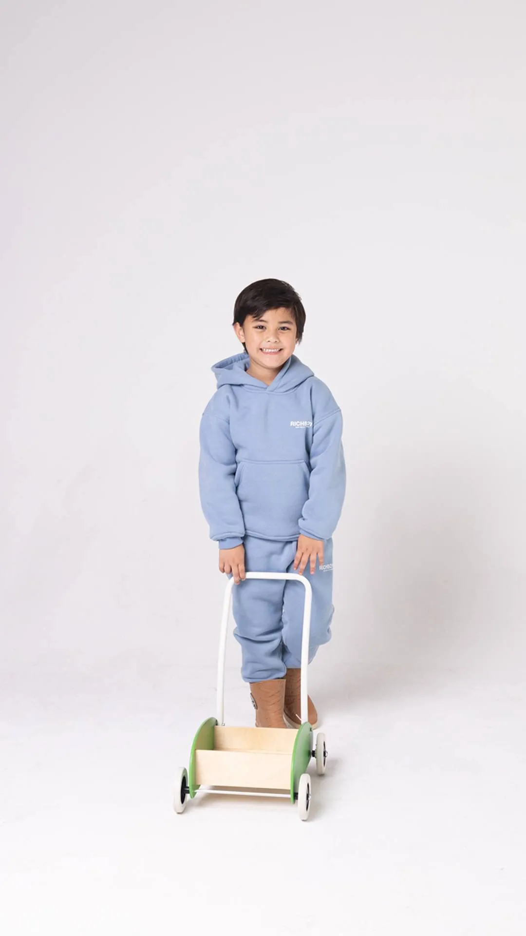 KIDZ HOODIE - POWDER BLUE