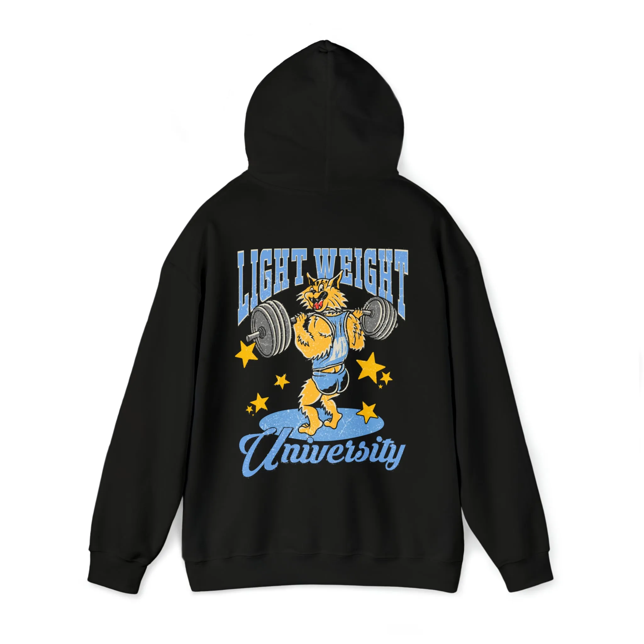 LIGHT WEIGHT UNIVERSITY - HOODIE