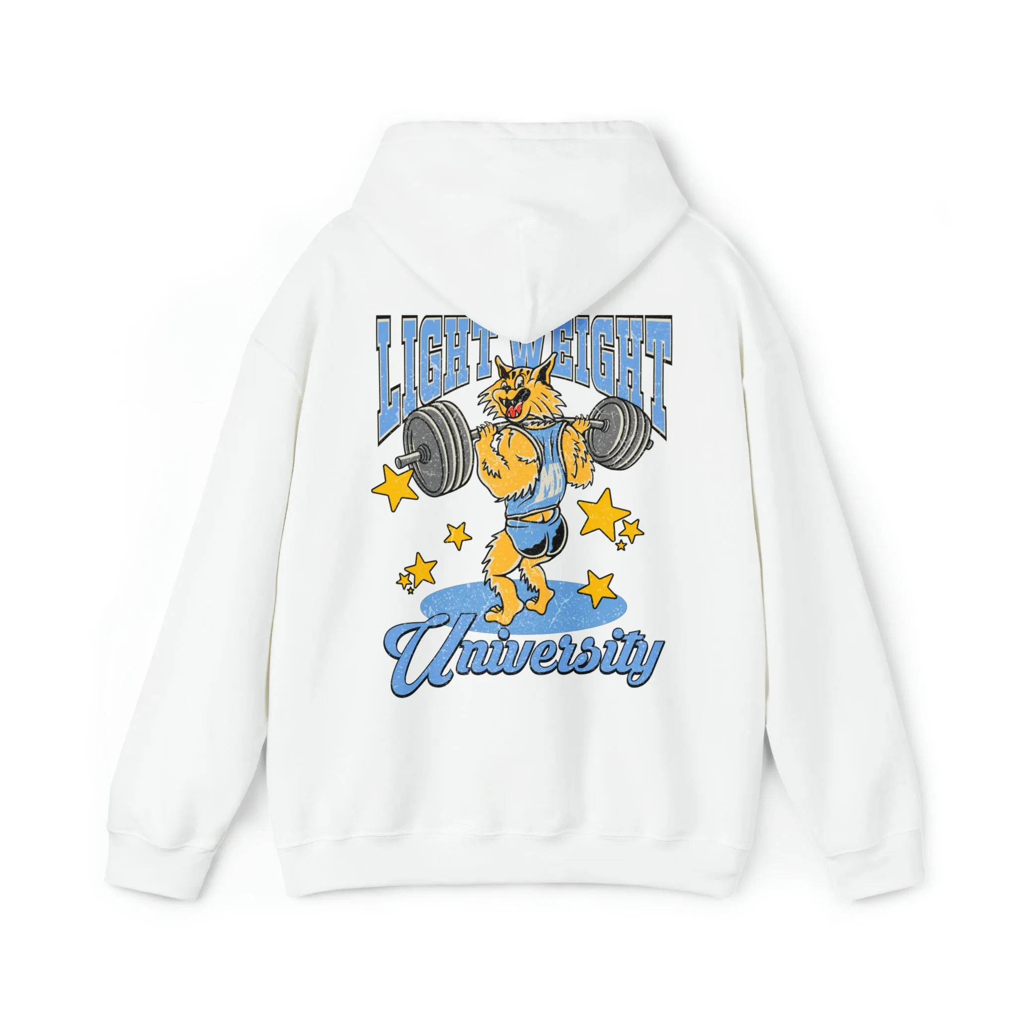 LIGHT WEIGHT UNIVERSITY - HOODIE