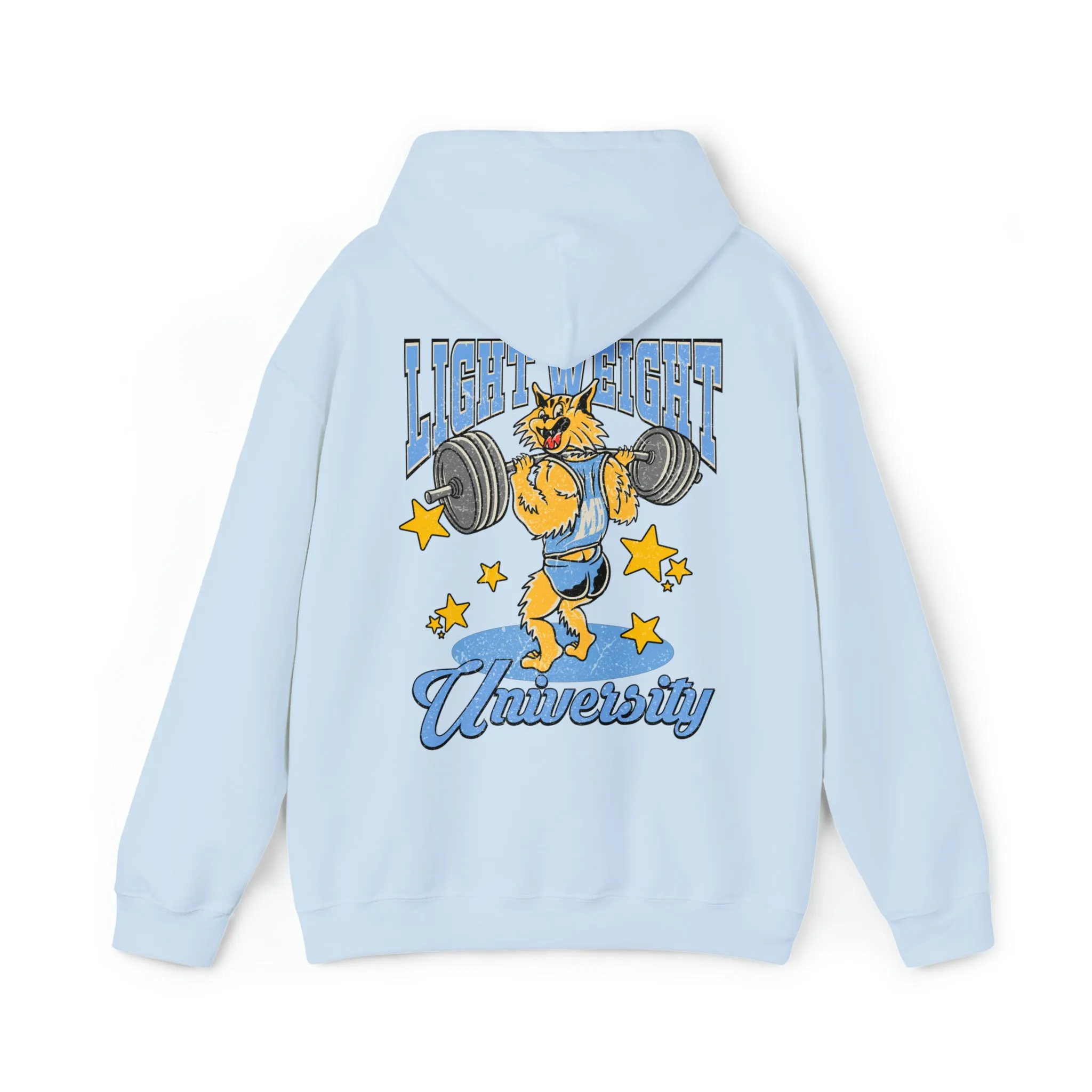 LIGHT WEIGHT UNIVERSITY - HOODIE