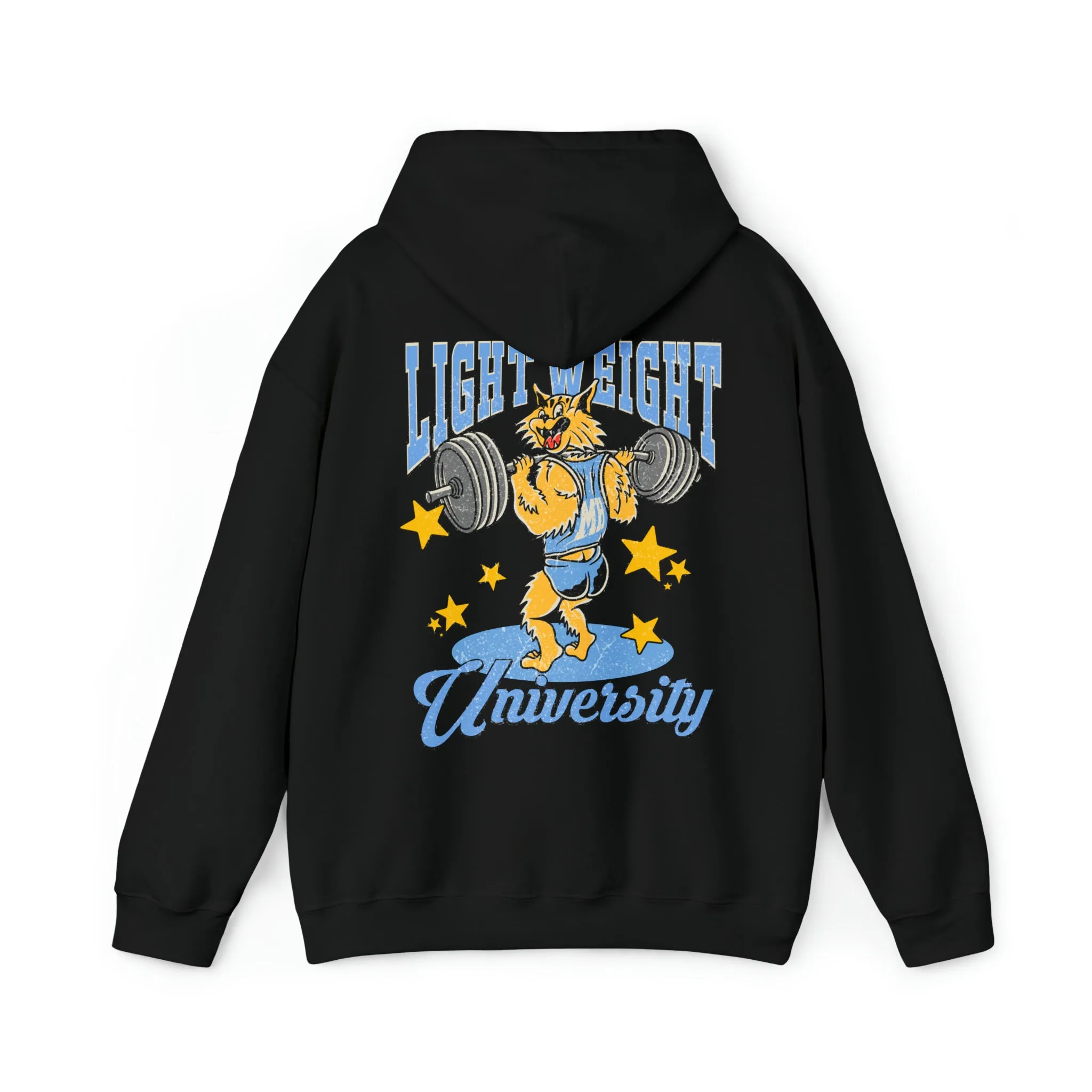 LIGHT WEIGHT UNIVERSITY - HOODIE